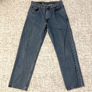 Mens Levi 550 jeans - straight 32x32